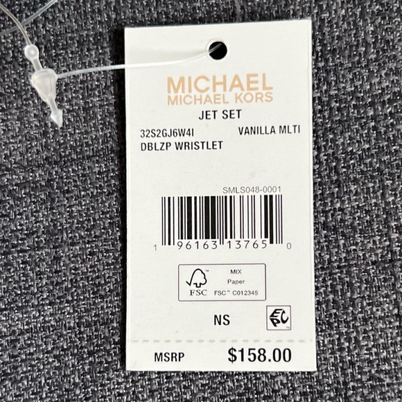 NWT MICHAEL KORS DOUBLE ZIP WRISTLET WALLET 8 IPHONE CASE - Picture 8 of 8